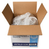 Vikan® Brush 10.4X5.9X3.9 IN Medium (MED) PP Polyester Stainless Steel Blue High-Low 1/Each