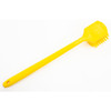 Sparta® Scrub Brush 20 IN Plastic Polyester Yellow Color Coded Long Handle Brown Floater 1/Each