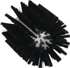 Pipe Brush 3.5 IN Medium (MED) Polypropylene (PP) Stainless Steel Black Euro Threaded 10 Count/Box