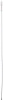 Vikan® Brush Handle 59.3X0.2X0.2 IN Polypropylene (PP) Polyamide Stainless Steel White Flexible 1/Each