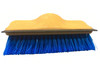 Scrub Brush 10 IN Plastic Blue Dual Surface With Squeegee 1/Each