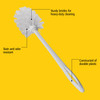 Toilet Bowl Brush 15 IN Plastic White 1/Each