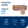 Tork Roll Paper Towel H71 7.5IN X1000FT 1PLY Kraft Hard Roll Embossed Universal Refill 6 Rolls/Case