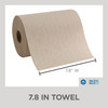 Pacific Blue Basic Roll Paper Towel 7.875IN X350FT 1PLY Kraft Standard Roll EPA Indicator 12 Rolls/Case