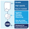 Tork Roll Paper Towel H80 8IN X800FT Kraft Standard Roll Embossed Refill 7.8IN Roll 1.925IN Core Diameter 6 Rolls/Case