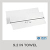 Pacific Blue Select Folded Paper Towel 9.4X9.2 IN 1PLY White 1/2 Fold 250 Sheets/Pack 16 Packs/Case 4000 Sheets/Case