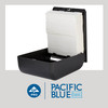 Pacific Blue Basic Folded Paper Towel 10.1X12.7 IN 1PLY White 1/2 Fold 240 Sheets/Pack 10 Packs/Case 2400 Sheets/Case