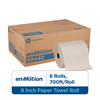enMotion® Roll Paper Towel 8.2X8.2 IN 700 FT 1PLY Kraft Standard Roll EPA Indicator 7.35IN Roll 6 Rolls/Case