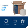Tork Basic Roll Paper Wiper W6 7.68IN X1150FT 1PLY White Refill 1 Count/Pack 4 Packs/Case 4 Count/Case