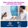 Tork Basic Roll Paper Wiper W6 7.68IN X1150FT 1PLY White Refill 1 Count/Pack 4 Packs/Case 4 Count/Case