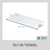 Pacific Blue Select Folded Paper Towel 10.1X12.7 IN 2PLY White 1/2 Fold 120 Sheets/Pack 12 Packs/Case 1440 Sheets/Case
