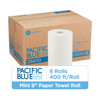 Pacific Blue Ultra™ Roll Paper Towel Pacific Blue Ultra SofPull® 9IN X400FT 1PLY White Standard Roll 6 Rolls/Case