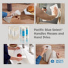 Pacific Blue Select Household & Kitchen Roll Paper Towel 8.8X11 IN 2PLY White 85 Sheets/Roll 30 Rolls/Case