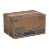 Pacific Blue Basic Folded Paper Towel 10.1X12.7 IN 1PLY White 1/2 Fold EPA Indicator 240 Sheets/Pack 10 Packs/Case