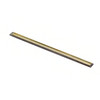 GoldenClip® Squeegee Blade Replacement 12 IN Brass Rubber Gold Black 10 Count/Case