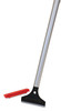 MaxiPlus® Floor/Window Scraper 4 IN Carbon Steel Aluminum Black Silver Ergonomic Handle With 48IN Handle 1/Each