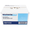 Victoria Bay Household & Kitchen Roll Paper Towel 11X8 IN 2PLY White 250 Sheets/Roll 12 Rolls/Case