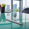 SmartFit Floor Squeegee Standard Plastic Steel Rubber Gray Black With 22IN Head 1/Each