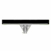 Floor Squeegee Light Duty Rubber Steel Black Straight With 22IN Head 1/Each