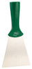 Vikan® Scraper 8.1X3.9X1.3 IN Polypropylene (PP) Stainless Steel Green Threaded Handle With 4IN Head 1/Each