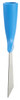 Vikan® Scraper 8.1X3.9X1.3 IN Polypropylene (PP) Stainless Steel Blue Threaded Handle 1/Each