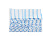 Hygen™ Cleaning Cloth 12X12 IN Microfiber White Blue Disposable 600/Case