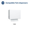 Tork Dairy Cow Udder Wipe  10X9 IN Folded: 5X9 IN Natural White Single Fold Refill Universal 150 Count/Pack