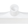 Sparta® Squeegee & Handle Rubber PP White Single Blade Straight Kit With 20IN Head 1/Pack
