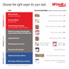 WypAll® X80 Cleaning Towel 11.1X16.8 IN Heavy Duty HydroKnit Blue Brag Box 160/Case