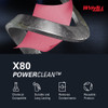 WypAll® X80 Cleaning Towel 12.4X12.2 IN Heavy Duty HydroKnit Red Jumbo Roll 475 Sheets/Roll 1 Rolls/Case 475 Sheets/Case