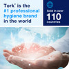 Tork W2 Cleaning Cloth 10X4.961 IN 416.667 FT Paper Gray Embossed Refill Industrial Centerfeed 500 Sheets/Roll