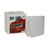 Brawny® Professional Cleaning Towel 13X13 IN 1 PLY Airlaid Paper White 1/4 Fold 50 Sheets/Pack 16 Packs/Case 800 Sheets/Case