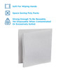 Brawny® Professional Cleaning Towel 13X13 IN 1 PLY Airlaid Paper White 1/4 Fold 50 Sheets/Pack 16 Packs/Case 800 Sheets/Case
