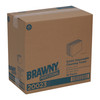 Brawny® Professional Cleaning Wipe 12.5X13 IN Medium (MED) 1 DRC White 1/4 Fold 65 Sheets/Pack 18 Packs/Case