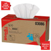WypAll® GeneralClean™ L30 Wipe 10X10.8 IN Paper White Pop-Up Box 120 Count/Box 10 Box/Case 1200 Count/Case