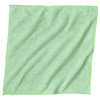 Victoria Bay Cleaning Cloth 16X16 IN Microfiber Green Square 24/Pack