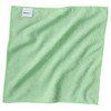 Victoria Bay Cleaning Cloth 16X16 IN Microfiber Green Square 24/Pack