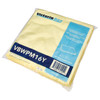 Victoria Bay Cleaning Cloth 16X16 IN Microfiber Yellow Square 24/Pack