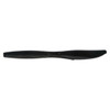 Victoria Bay Knife PS Black Extra Heavy Unwrapped 100 Count/Pack 10 Packs/Case 1000 Count/Case