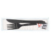 Victoria Bay 5PC Cutlery Kit PP Black Heavy Duty With 13X17 Napkin,Fork,Knife,Salt & Pepper 250/Case