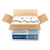 Victoria Bay 3PC Cutlery Kit PS Silver Heavy Pre-Rolled Banded With 15.5X16 Linen Feel Napkin,Fork,Knife 100/Case