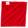 Victoria Bay Cleaning Cloth 12X12 IN Microfiber Red Square 24/Pack