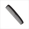 Hair Comb 5 IN Black Plastic Individually Wrapped Standard 144 Count/Case