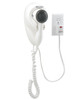 Hair Dryer Wall Mount 1500 Watt Ergonomic Handle 1/Each