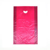 Merchandise Bag 12X3X18 IN Burgundy HDPE 0.7MIL With Die Cut Handles 500/Case