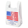 Victoria Bay Bag 12X7X22.5 IN High-Density Polyethylene (HDPE) 18MIC USA Flag 600/Case