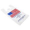 Victoria Bay Bag 12X7X22.5 IN High-Density Polyethylene (HDPE) 18MIC USA Flag 600/Case