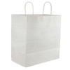 Victoria Bay Shopper Bag 14X8X14 IN Paper White Gusset 200/Case