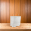 Victoria Bay Shopper Bag 14X8X14 IN Paper White Gusset 200/Case