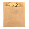 Bag 4X1.125X4.5 IN Kraft Grease Resistant 100/Pack